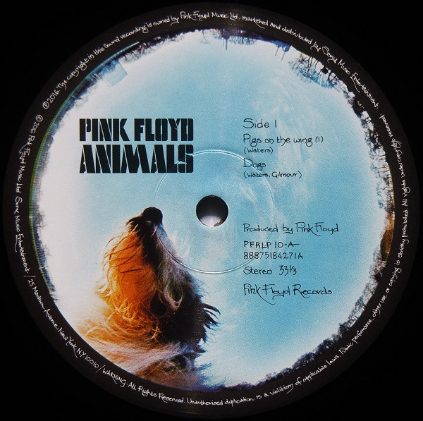 Pink Floyd - Animals | Pink Floyd Records (PFRLP10) - 3 Pink Floyd - Animals | Pink Floyd Records (PFRLP10) - 3