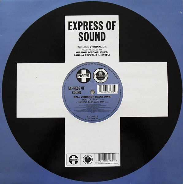 Express Of Sound - Real Vibration (Want Love) | Positiva (12TIV-66) - main
