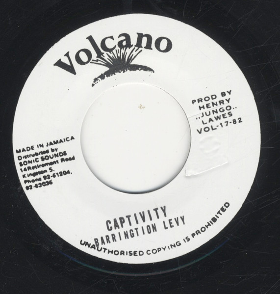 Barrington Levy - Captivity | Volcano (VOL1782) - main Barrington Levy - Captivity | Volcano (VOL1782) - main