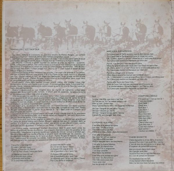 Various - Travailler C'est Trop Dur - Musique Cajun De Louisiane | Expression Spontanée (ES 53) - 2