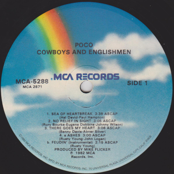 Poco - Cowboys & Englishmen | MCA Records (MCA-5288) - 3 Poco - Cowboys & Englishmen | MCA Records (MCA-5288) - 3
