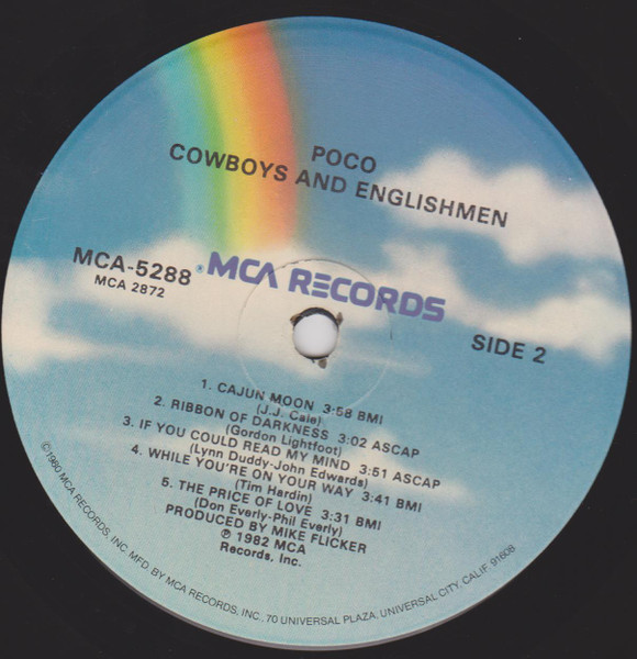 Poco - Cowboys & Englishmen | MCA Records (MCA-5288) - 4 Poco - Cowboys & Englishmen | MCA Records (MCA-5288) - 4