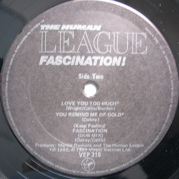 The Human League - Fascination! | Virgin (VEP 319) - 4