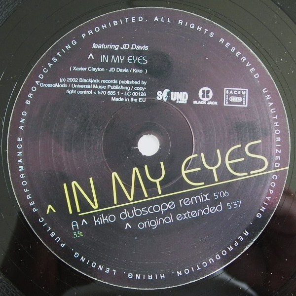 Sinema - In My Eyes | Sound Of Barclay (570 685-1) - 3