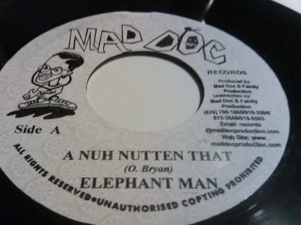 Elephant Man / Maddoc Family - A Nuh Nutten That / Untitled | Mad Doc Records (none)