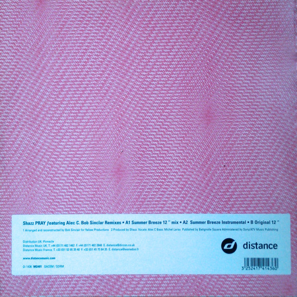 Shazz - Pray | Distance (Di1436) - 4