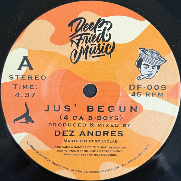Andrés - Jus' Begun | Deep Fried Music (DF-009)