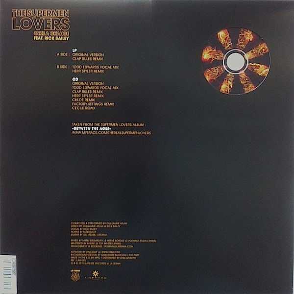 The Supermen Lovers  &  Rick Bailey - Take A Chance | Lafessé Records (LATF002)