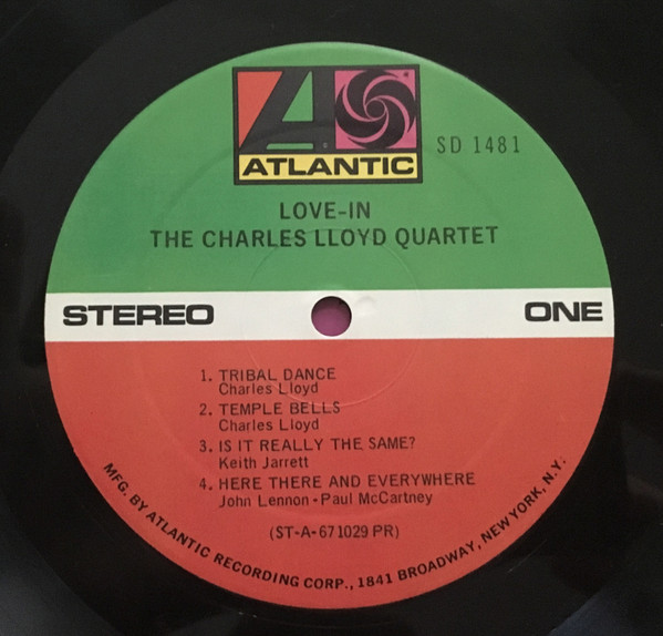 The Charles Lloyd Quartet - Love-In | Atlantic (SD 1481) - 3 The Charles Lloyd Quartet - Love-In | Atlantic (SD 1481) - 3