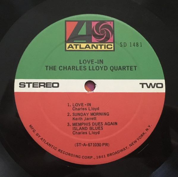 The Charles Lloyd Quartet - Love-In | Atlantic (SD 1481) - 4 The Charles Lloyd Quartet - Love-In | Atlantic (SD 1481) - 4