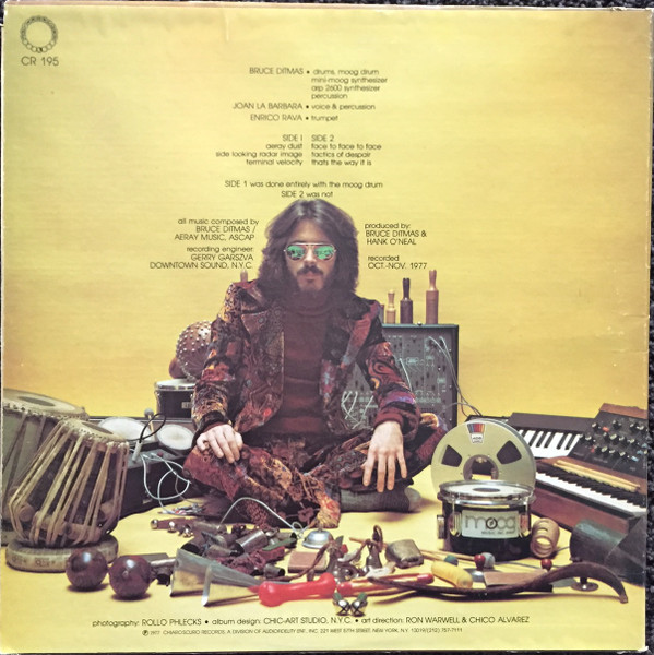 Bruce Ditmas - Aeray Dust | Chiaroscuro Records (CR 195) - 2