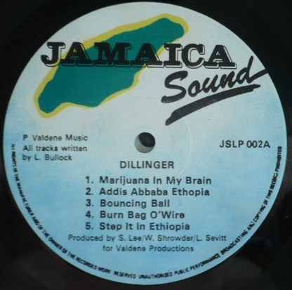 Dillinger - Marijuana In My Brain | Jamaica Sound (JSLP 002) - 3 Dillinger - Marijuana In My Brain | Jamaica Sound (JSLP 002) - 3