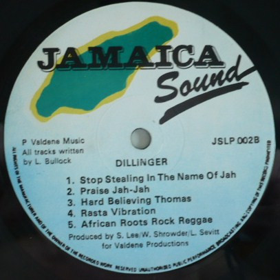 Dillinger - Marijuana In My Brain | Jamaica Sound (JSLP 002) - 4 Dillinger - Marijuana In My Brain | Jamaica Sound (JSLP 002) - 4