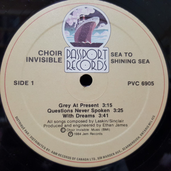 Choir Invisible - Sea To Shining Sea | Passport Records (PVC 6905) - 3
