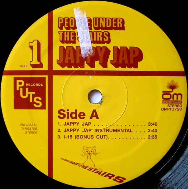 People Under The Stairs - Jappy Jap | OM Records (OM-107sv) - 3