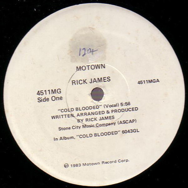 Rick James - Cold Blooded | Motown (4511MG)