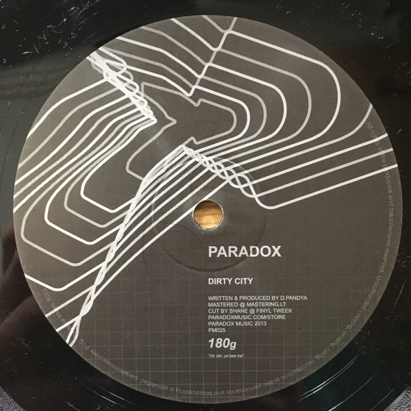 Paradox - Dirty City / Marxism | Paradox Music (PM025) - 3