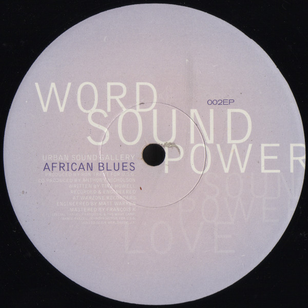 Urban Sound Gallery / African Blues - Word Sound Power | Clairaudience (CA102)