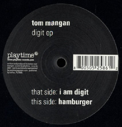 Tom Mangan - Digit E.P. | Playtime (PLY 009) - main