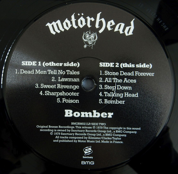 Motörhead - Bomber | Sanctuary (BMGRM021LP) - 4 Motörhead - Bomber | Sanctuary (BMGRM021LP) - 4