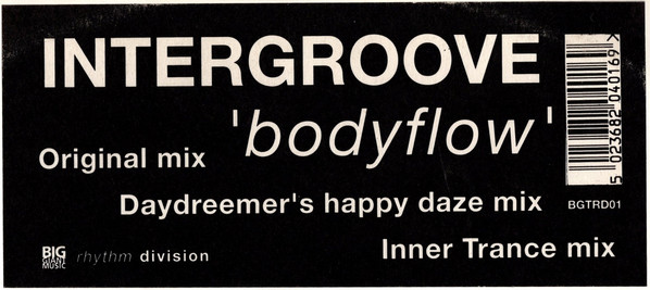 Intergroove - Bodyflow | Big Giant Music (BGTRD01) - 4