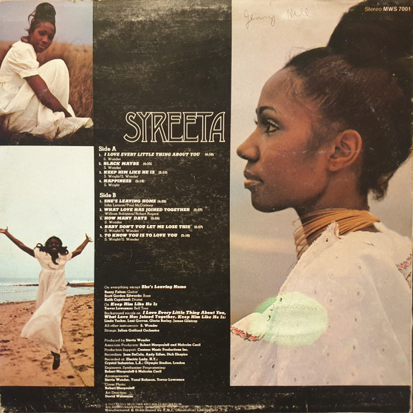 Syreeta - Syreeta | MoWest (MWS 7001) - 2