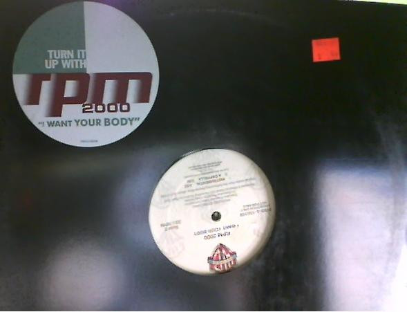 RPM 2000 - I Want Your Body | Warner Bros. Records (PRO-A-100109)