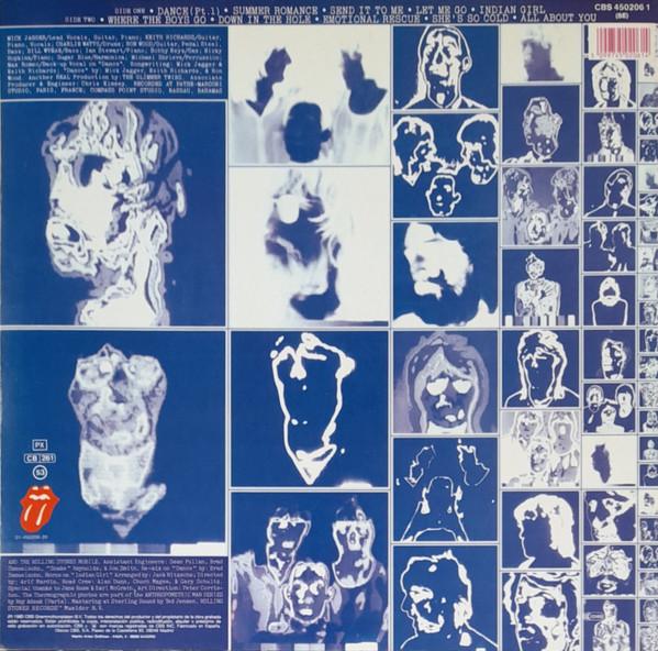 The Rolling Stones - Emotional Rescue | Rolling Stones Records (CBS 450206 1) - 3