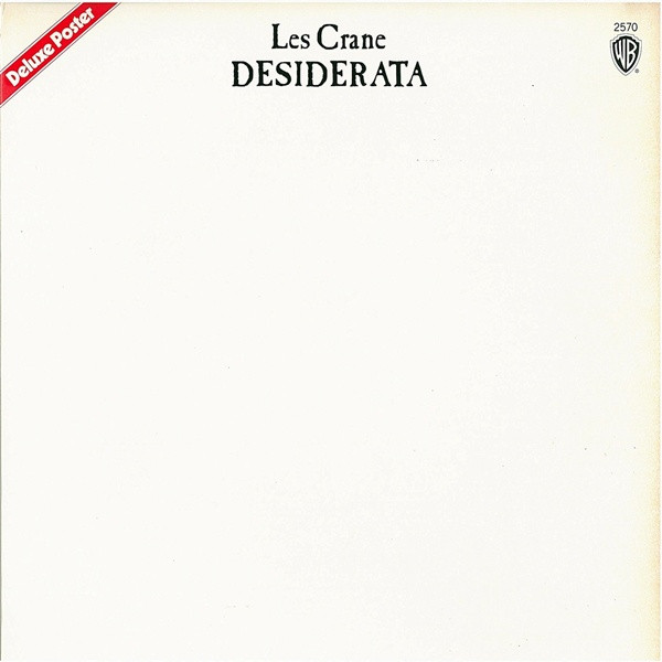 Les Crane - Desiderata | Warner Bros. Records (BS 2570)