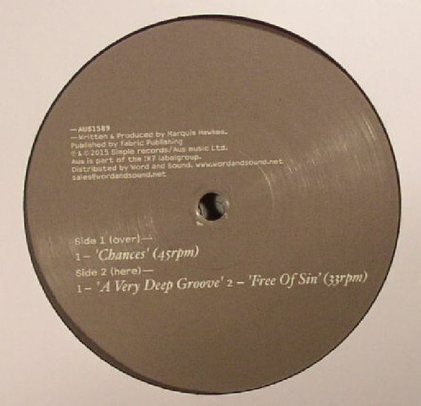 Marquis Hawkes - Chances | Aus Music (AUS1589) - 2