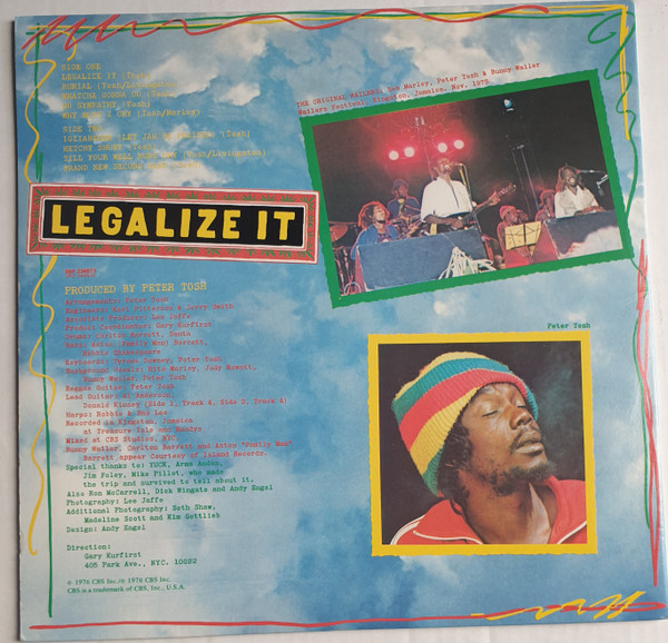 Peter Tosh - Legalize It | CBS (SBP 234873) - 2 Peter Tosh - Legalize It | CBS (SBP 234873) - 2