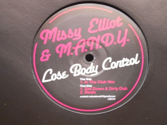 Missy Elliott & M.A.N.D.Y. - Lose Body Control | Not On Label (Missy Elliott) (LBC01)