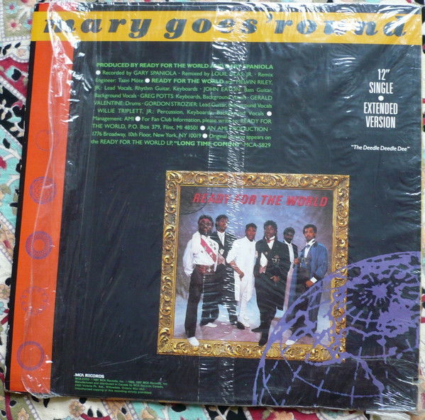 Ready For The World - Mary Goes 'Round (Extended Version) | MCA Records (MCA-23723) - 2