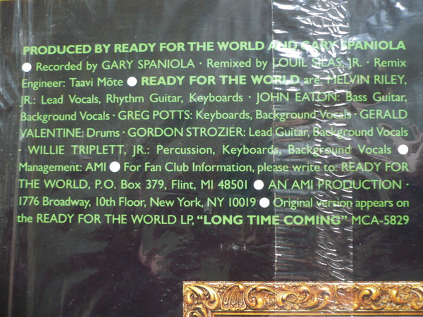 Ready For The World - Mary Goes 'Round (Extended Version) | MCA Records (MCA-23723) - 3