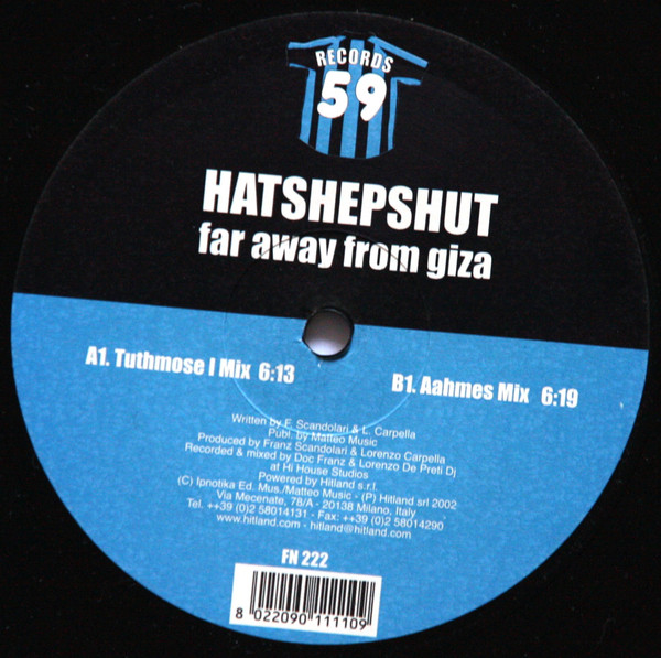 Hatshepshut - Far Away From Giza | 59 Records (FN 222)