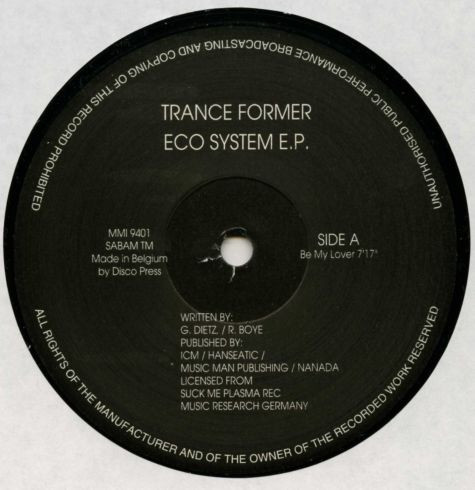 Tranceformer - Eco System E.P. | Music Man Records (MMI 9401)