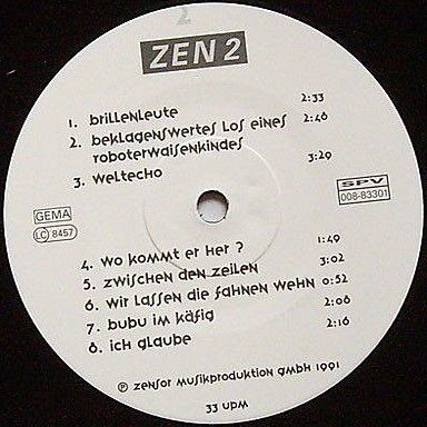 AG Geige - Raabe? | Zensor (ZEN 2) - 3