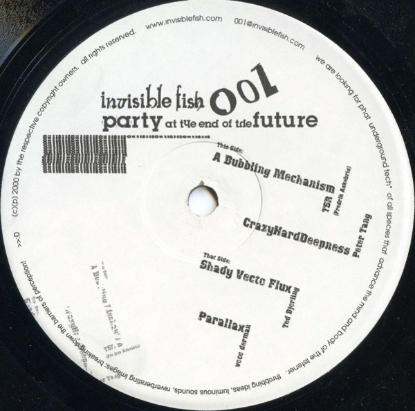 Various - Party At The End Of The Future | Invisible Fish (001@invisiblefish.com)