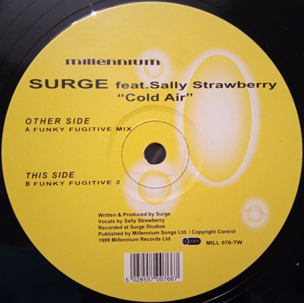 Surge feat. Sally Strawberry - Cold Air | Millennium Records (MILL 076-TW)