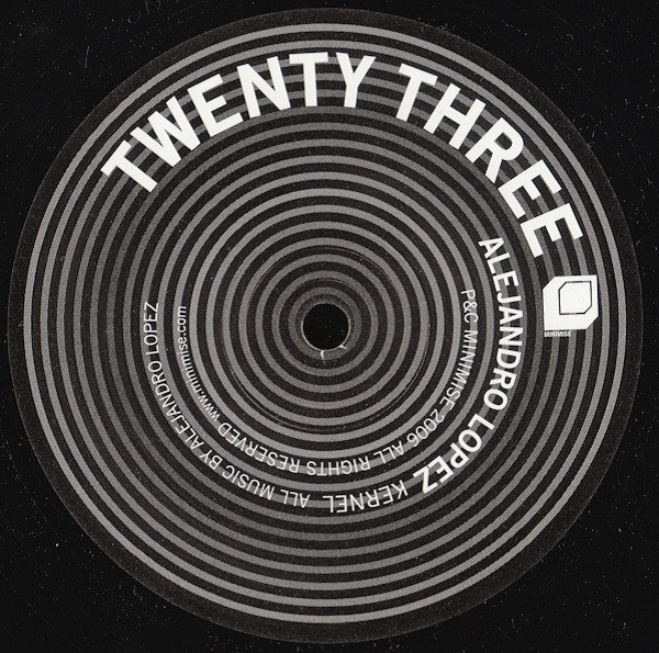 Alejandro Lopez - Fi(R)st | Minimise (MIN023) - main