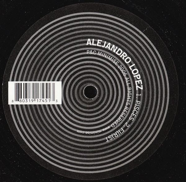 Alejandro Lopez - Fi(R)st | Minimise (MIN023) - 2