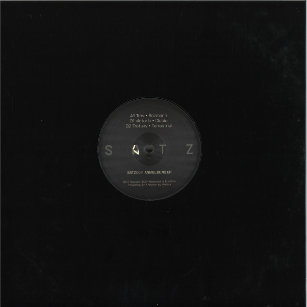 Various - Anmeldung EP | SATZ (SATZ002) - main