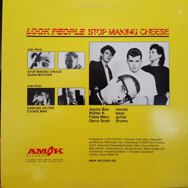 Look People - Stop Making Cheese | Amok Records (AMOK 502) - 2