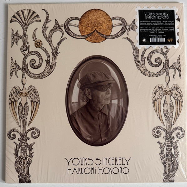 Haruomi Hosono – Yours Sincerely vinyl cover