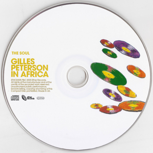 Gilles Peterson - Gilles Peterson In Africa | Ether Records (ETHCD005) - 3
