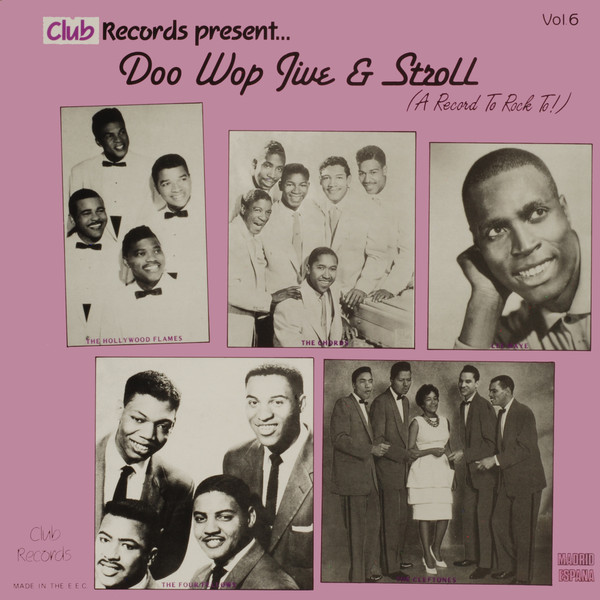 Various - Doo Wop Jive & Stroll Vol. 6 | Club Records (DWJSLP006)