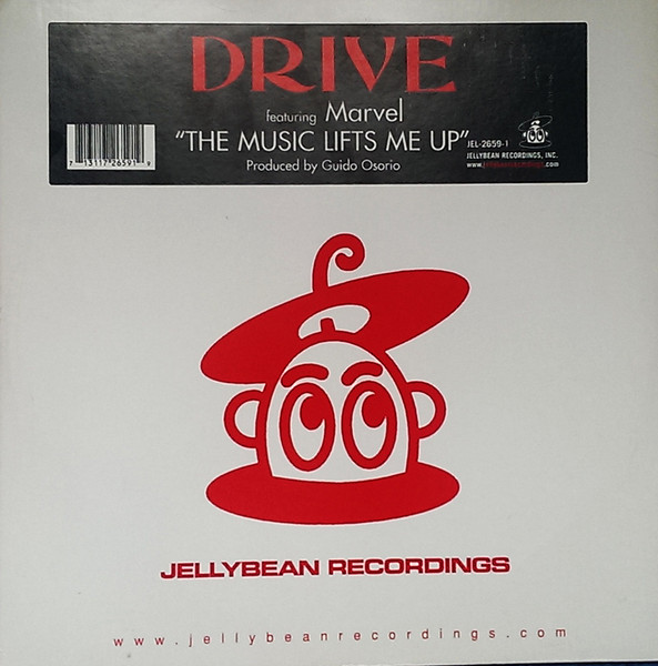 Drive Featuring Marvel - The Music Lifts Me Up | Jellybean Recordings (JEL 2659)