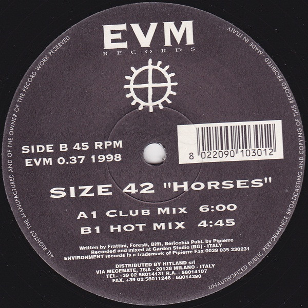 Size 42 - Horses | Environment Records (EVM 0.37)