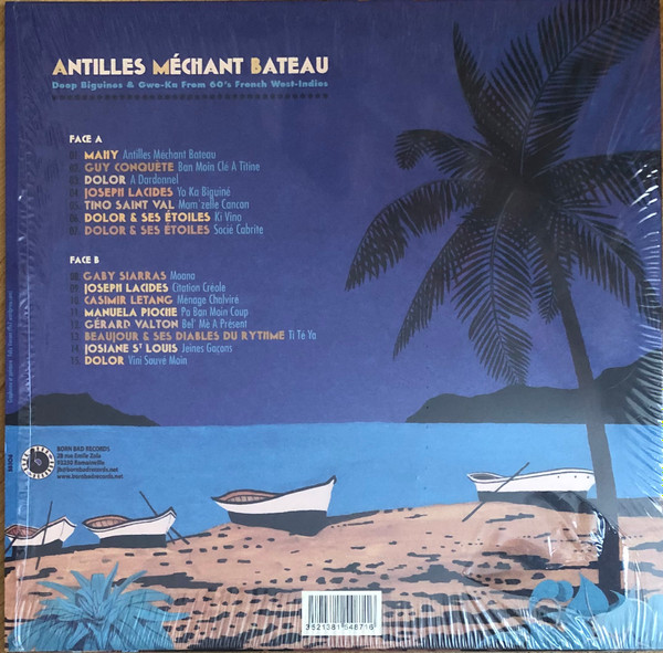 Various - Antilles Méchant Bateau | Born Bad Records (BB106) - 3