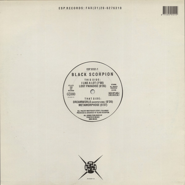Black Scorpion - Dreamworld | ESP Records (ESP 9151-1) - 3 Black Scorpion - Dreamworld | ESP Records (ESP 9151-1) - 3